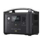 EF ECOFLOW RIVER Pro Portable Power Station 720Wh, Power Multiple Devices, Recharge 0-80% Within 1 Hour, for Camping, RV, Outdoors, Off-Grid