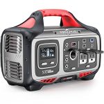 ROCKPALS Portable Power Station 500W - 505Wh Solar Generator with 2 AC Outlet (Peak 750W), Solar Powered Generator - 12V Regulated Outdoor Generator for Camping Road Trip, Outdoor Adventure