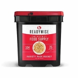 ReadyWise Emergency Food Supply 104 Serving Freeze-Dried Survival-Food Disaster Kit @ amazon.com